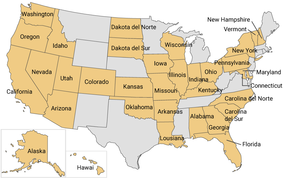 <strong>mapa de votantes de las elecciones del 2012 USA</strong>