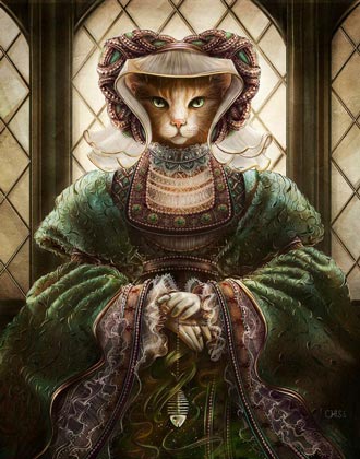 Anne of Sleeves / Ana de Cleves / Gato