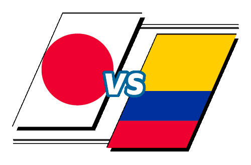 Las rivalidades clave, Japón vs Colombia