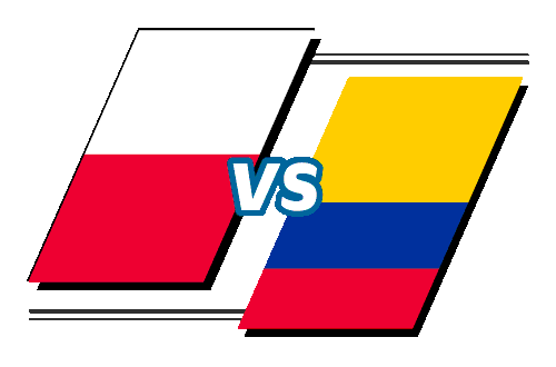 Las rivalidades clave, Polonia vs Colombia