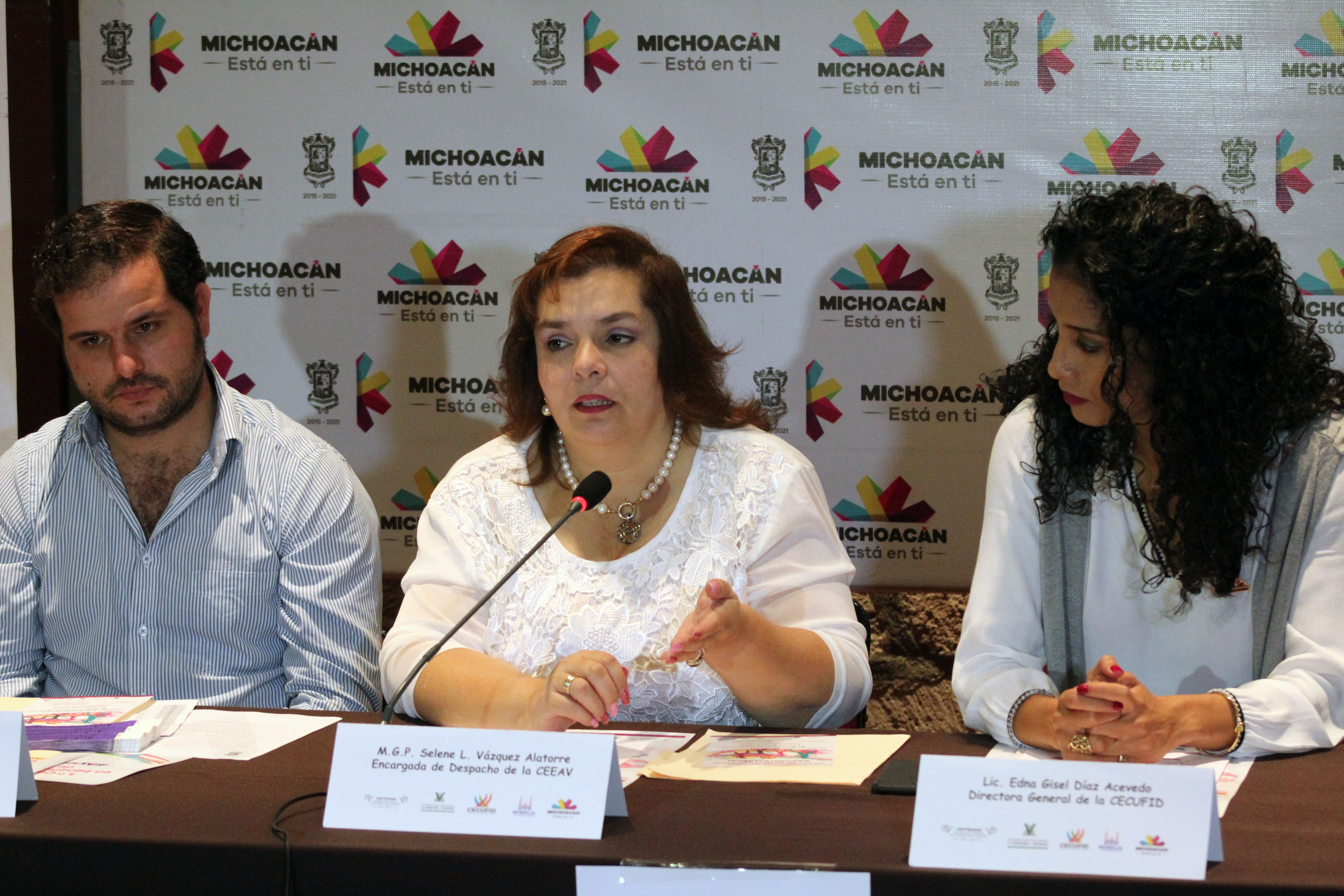 Selene Vázquez Alatorre, actual comisionada presidenta de la Comisión Ejecutiva Estatal de Atención a Víctimas de Michoacán