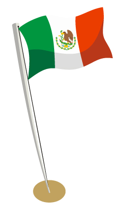 Bandera Nacional mexicana