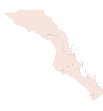mapa Baja California Sur