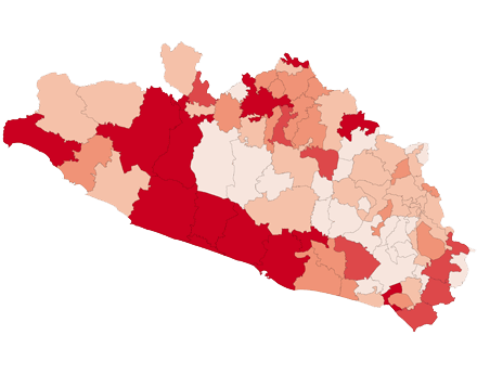 mapa Guerrero