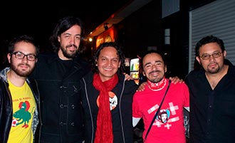Rubén Albarrán lo buscó para invitarlo a dirigir un videoclip durante una gira que hicieron por Japón.