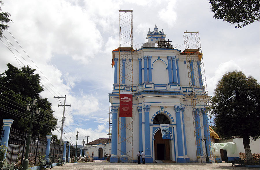 Templo de Santa Lucía, 2018