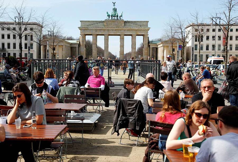 Coronavirus Alemania antes y después