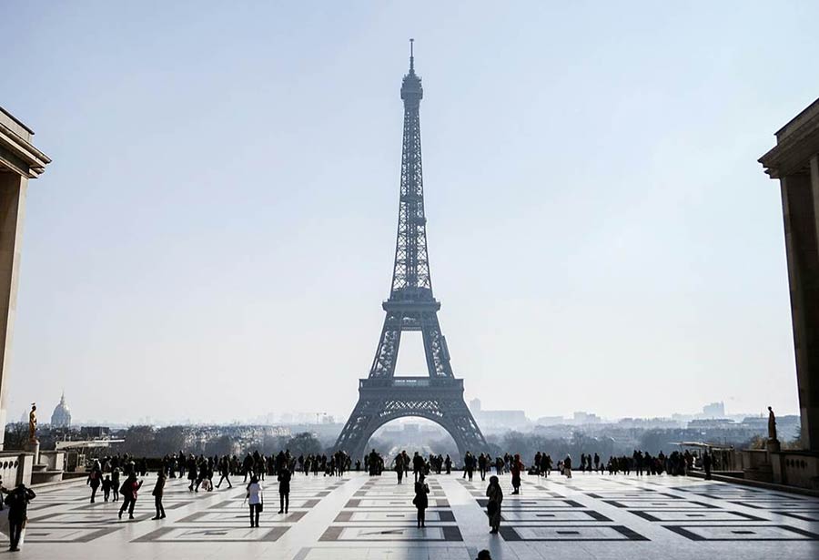 Coronavirus París antes y después