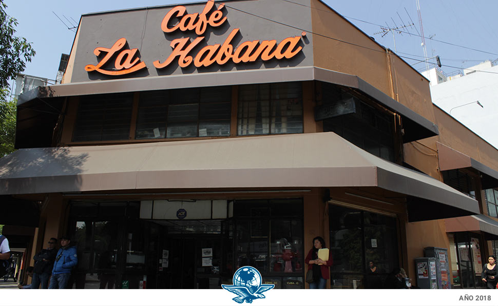 Mochilazo en el tiempo, cafetería “La Habana”