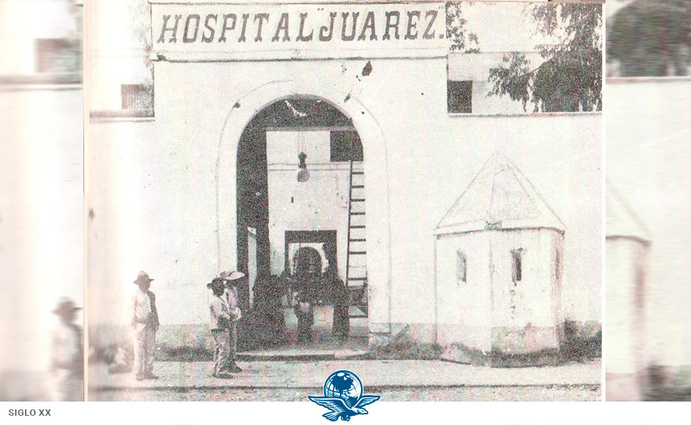 Mochilazo en el tiempo, Hospital Juárez, en la calle de San Pablo, Centro Histórico.