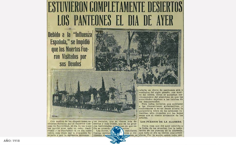 Mochilazo en el tiempo, La otra epidemia que cerró panteones hace más de 100 años