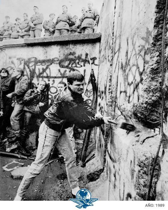 Mochilazo en el tiempo, Muro de Berlin.