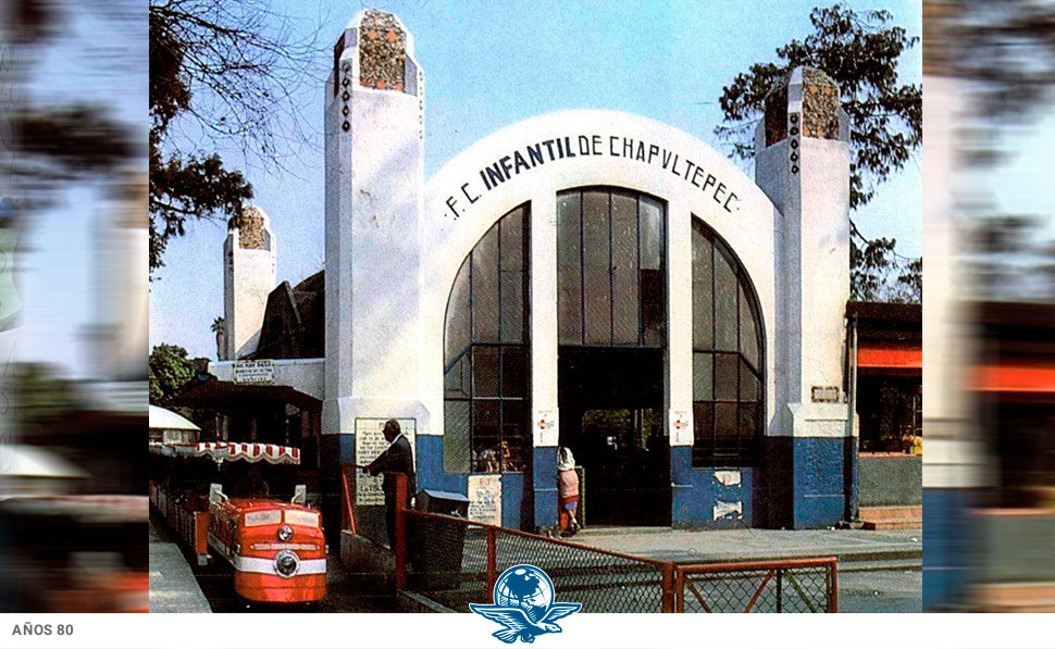 Mochilazo en el tiempo, Estación del tren escénico de Chapultepec.