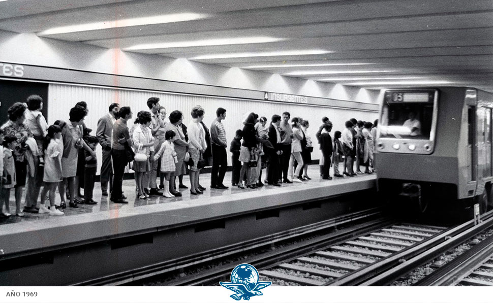 Mochilazo en el tiempo, Los primeros usuarios del metro