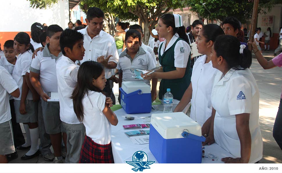 Mochilazo en el tiempo, Campañas de vacunación